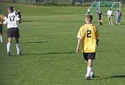 Soccer in the sun